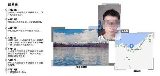 早上9点还在景点,随后一直失联
